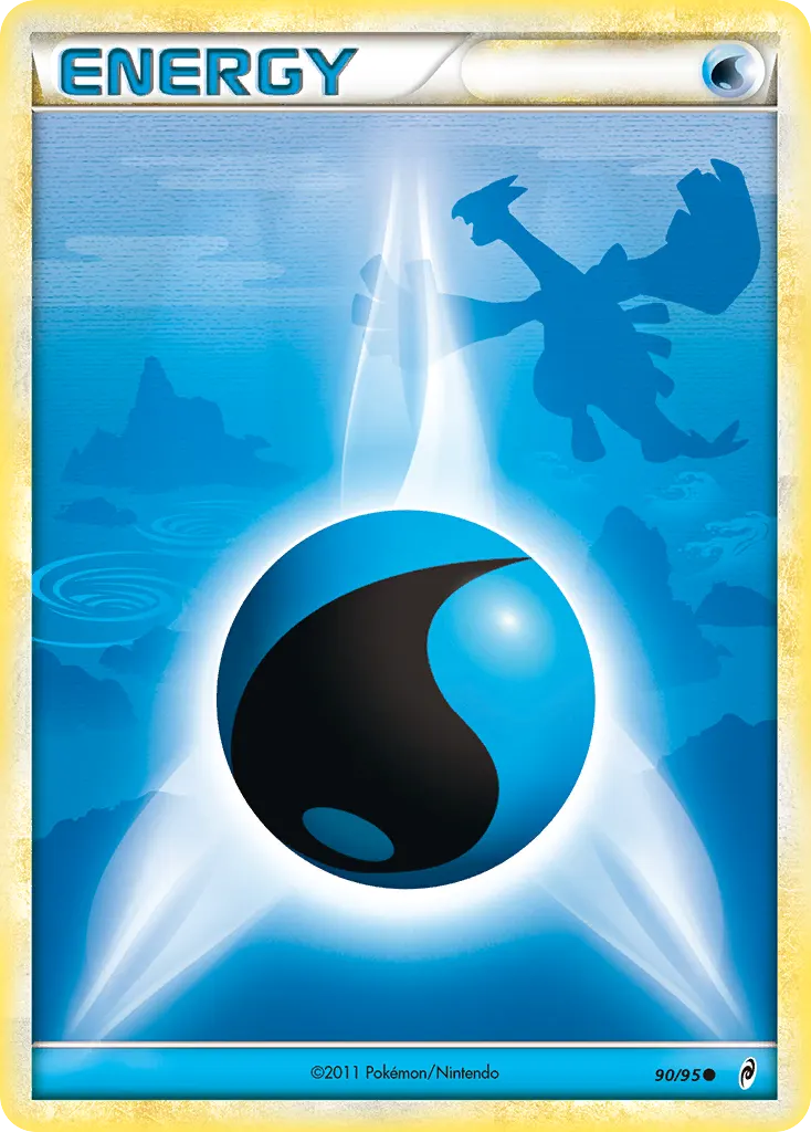 Water Energy — Call of Legends 90 Pokémon card