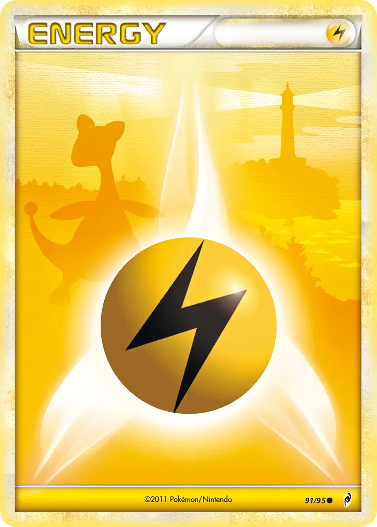Lightning Energy — Call of Legends 91 Pokémon card