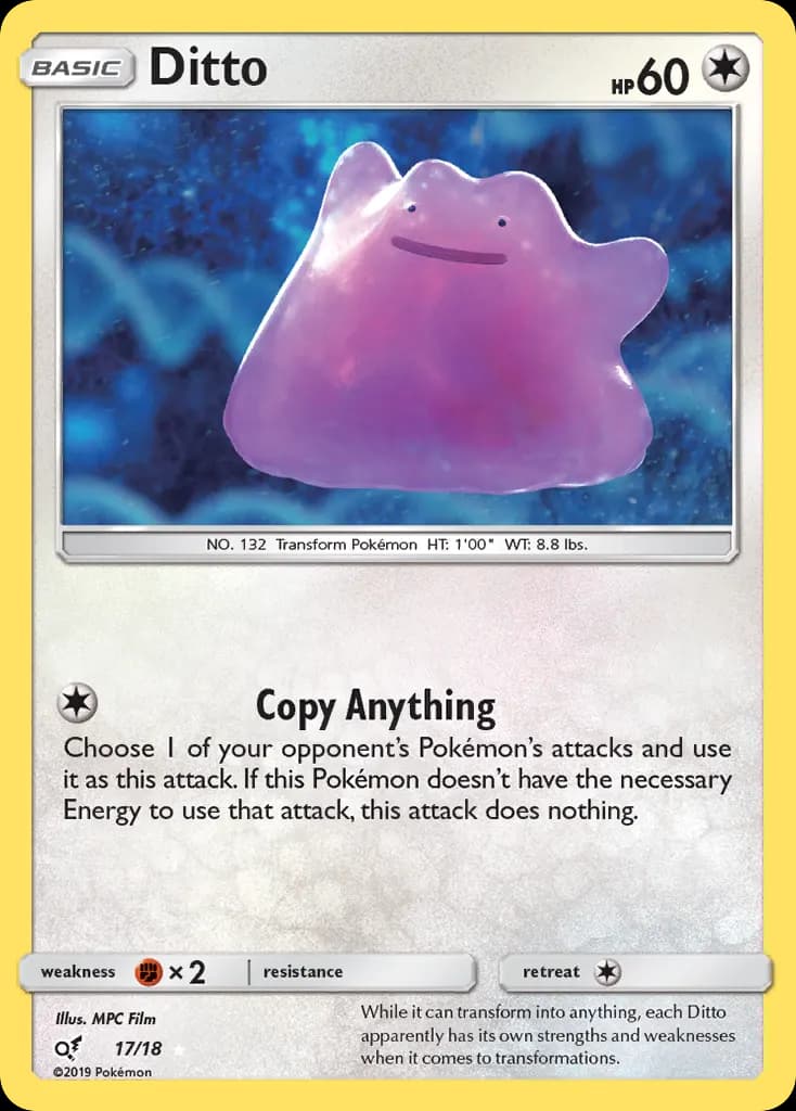 Métamorph — Détective Pikachu 17 French Pokémon card