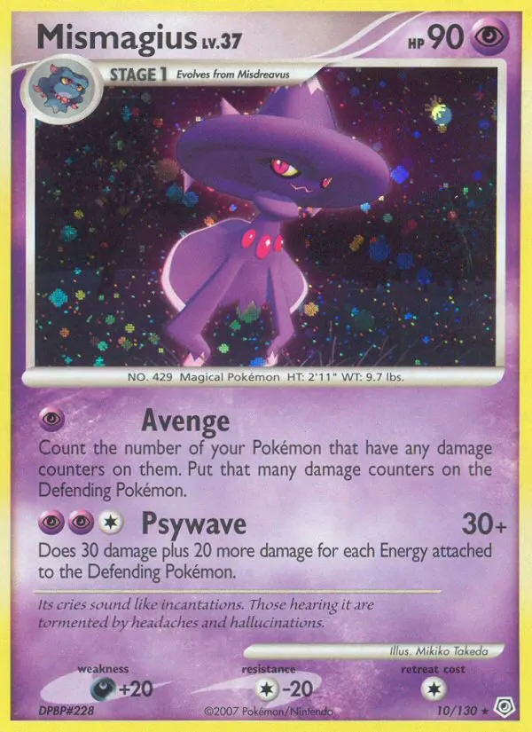 Magirêve — Diamant & Perle 10 French Pokémon card