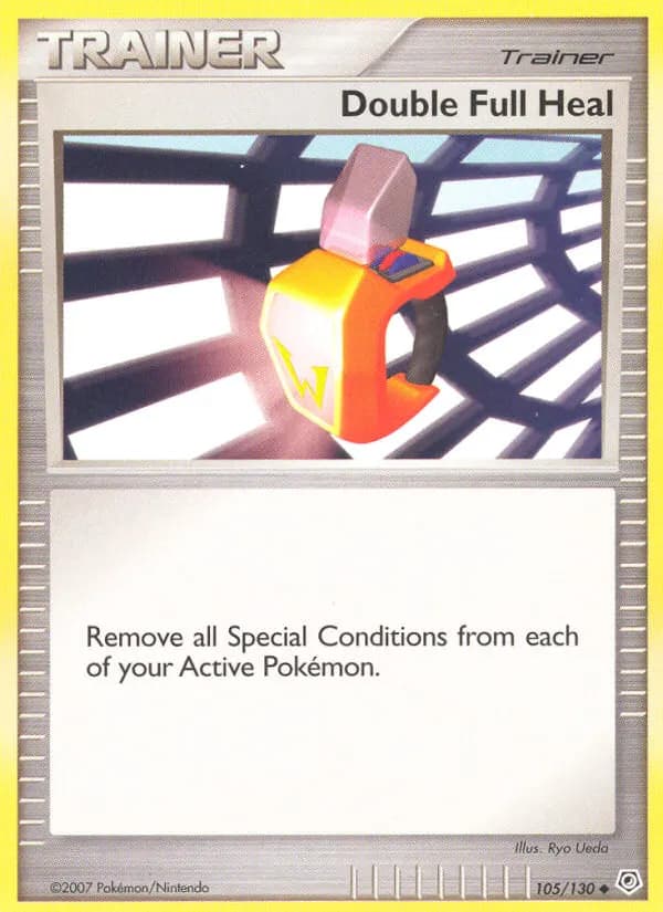 Double Full Heal — Diamond & Pearl 105 Pokémon card