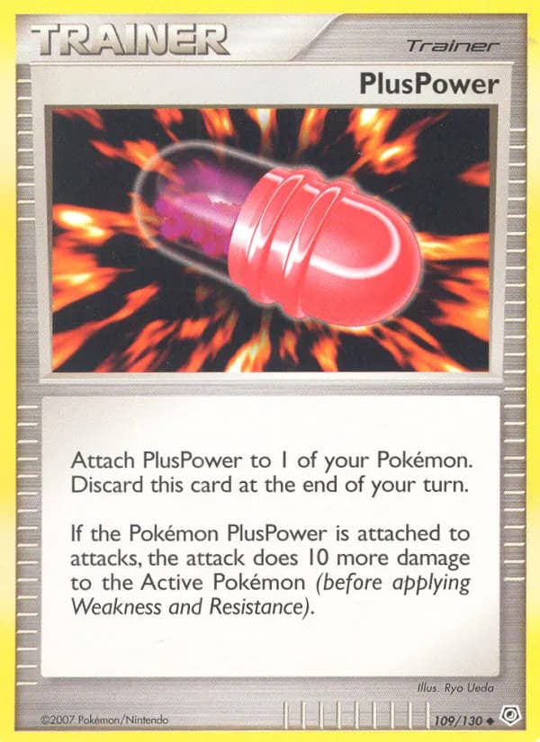 PlusPower — Diamond & Pearl 109 Pokémon card