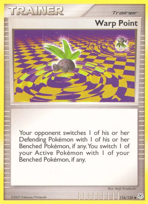 Wurmloch — Diamant & Perl 116 German Pokémon card
