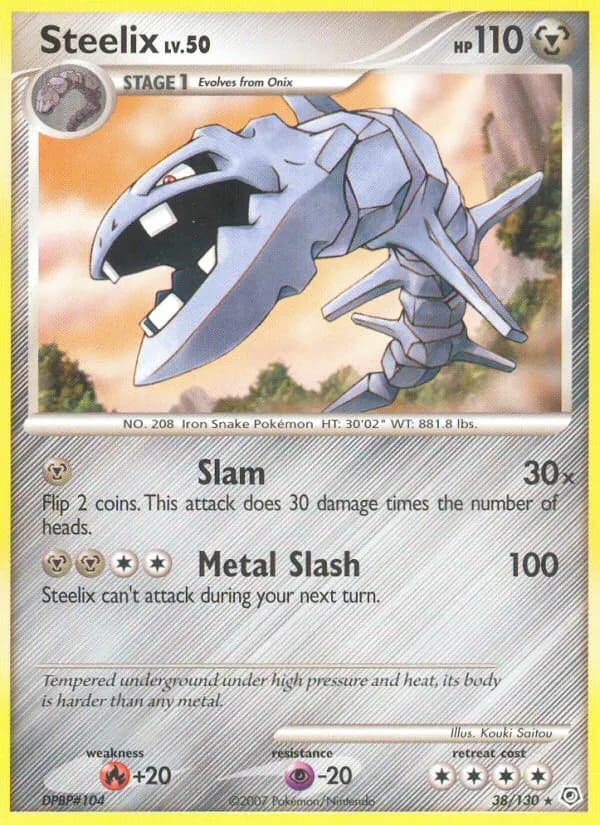 Steelix — Diamant & Perle 38 French Pokémon card
