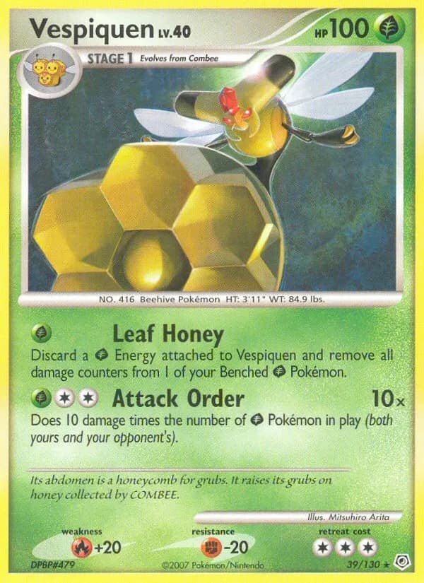 Vespiquen — Diamond & Pearl 39 Pokémon card
