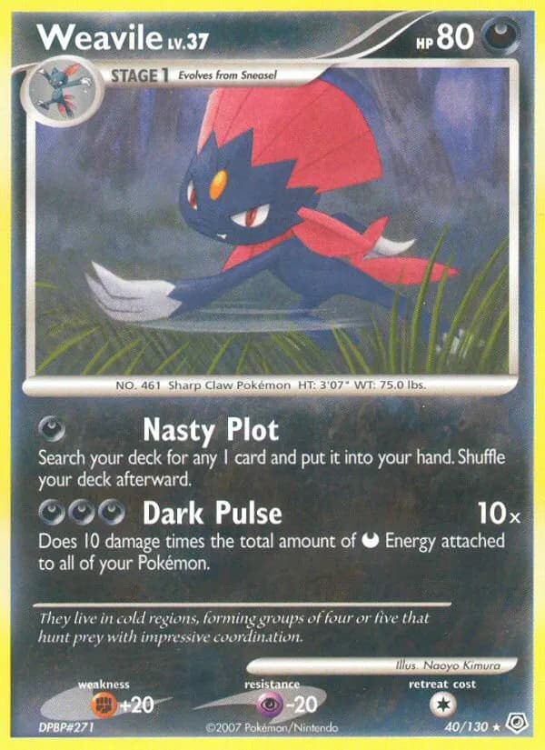 Snibunna — Diamant & Perl 40 German Pokémon card