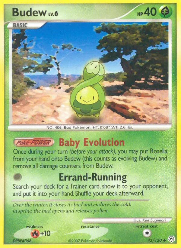 Knospi — Diamant & Perl 43 German Pokémon card