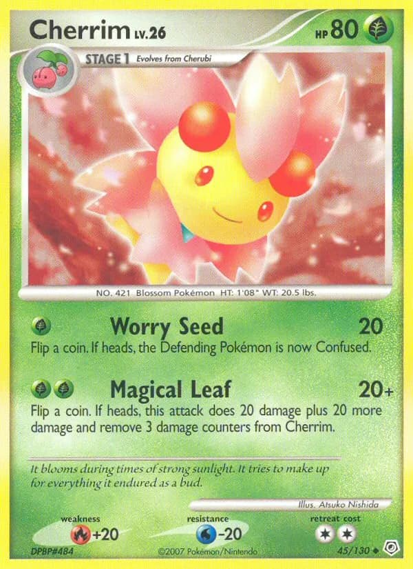 Cherrim — Diamond & Pearl 45 Pokémon card