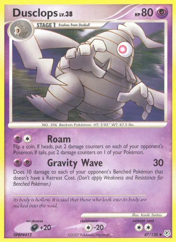 Zwirrklop — Diamant & Perl 47 German Pokémon card
