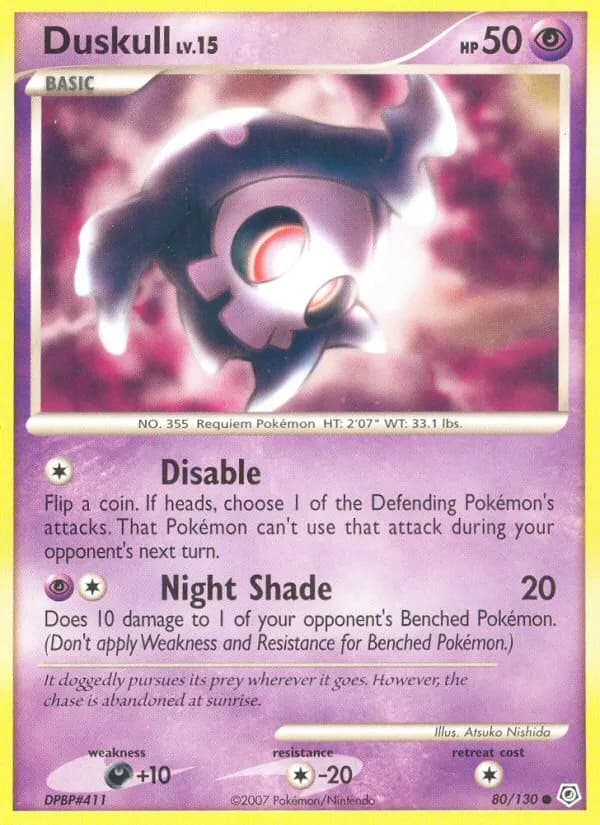 Skelénox — Diamant & Perle 80 French Pokémon card