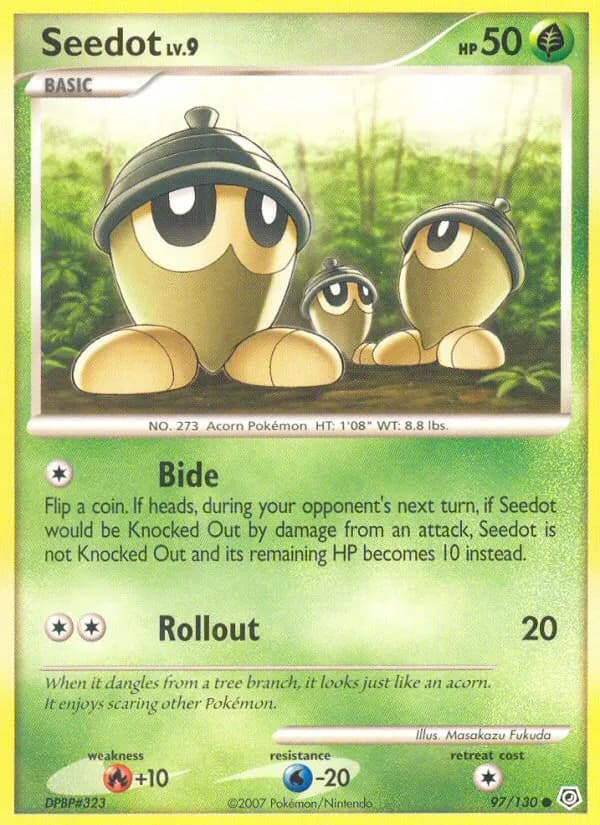 Samurzel — Diamant & Perl 97 German Pokémon card