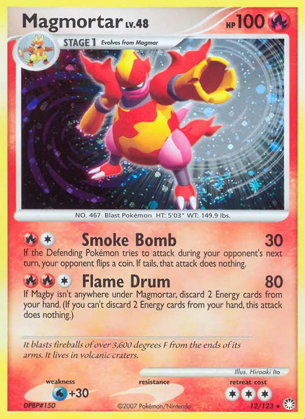 Maganon — Trésors Mystérieux 12 French Pokémon card