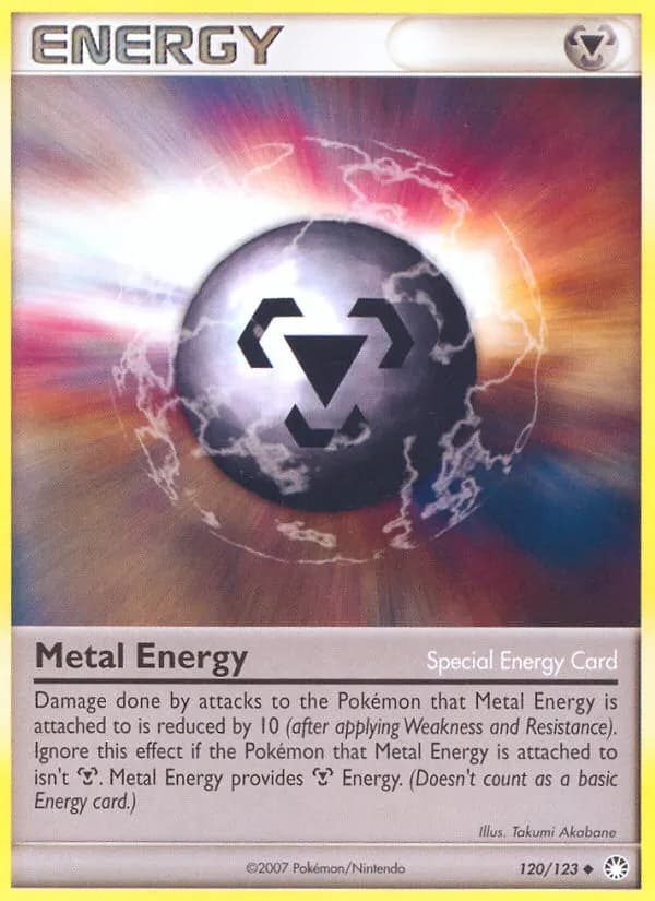 Metal Energy — Mysterious Treasures 120 Pokémon card