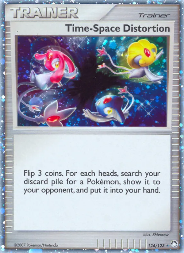 Time-Space Distortion — Mysterious Treasures 124 Pokémon card