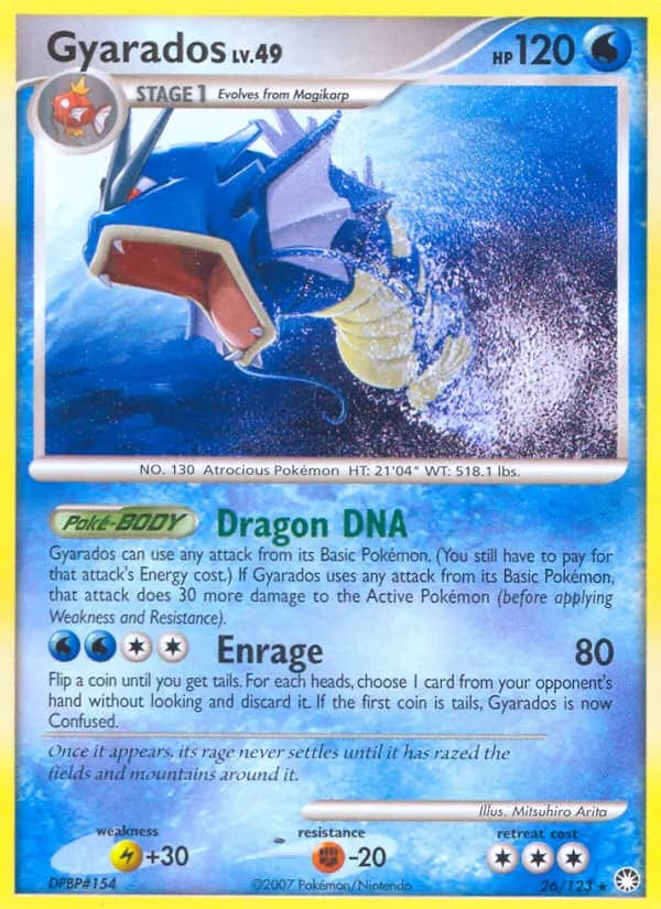 Léviator — Trésors Mystérieux 26 French Pokémon card