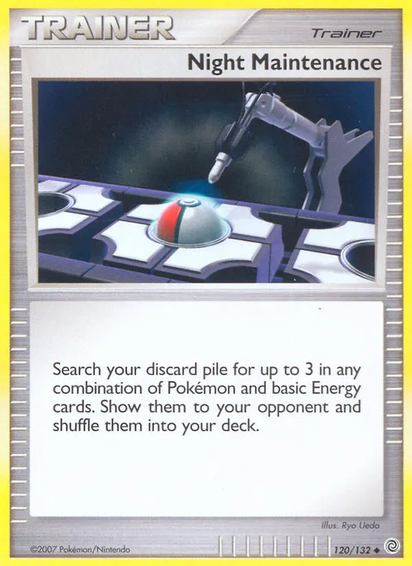 Night Maintenance — Secret Wonders 120 Pokémon card