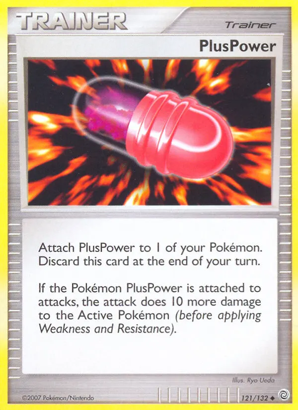 PlusPower — Secret Wonders 121 Pokémon card