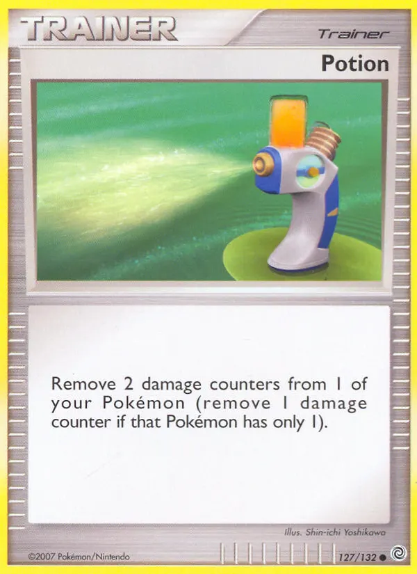 Potion — Secret Wonders 127 Pokémon card