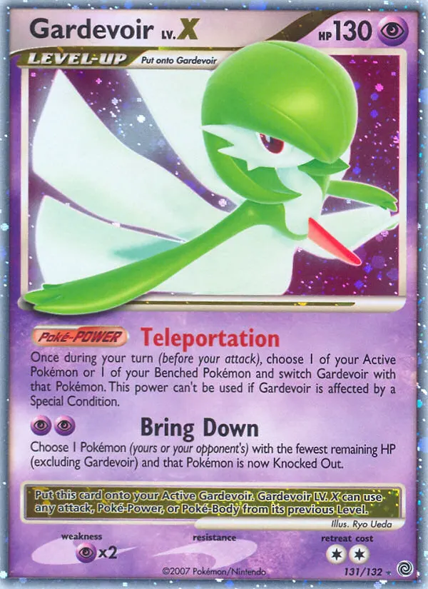 Gardevoir LV.X — Secret Wonders 131 Pokémon card