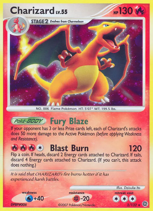 Charizard — Secret Wonders 3 Pokémon card