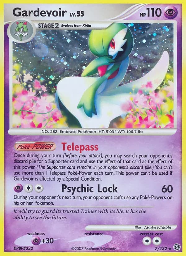 Gardevoir — Secret Wonders 7 Pokémon card