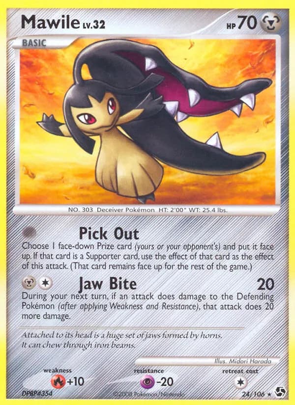 Mawile — Great Encounters 24 Pokémon card