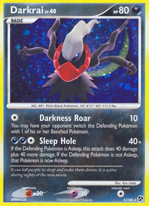 Darkrai — Great Encounters 4 Pokémon card