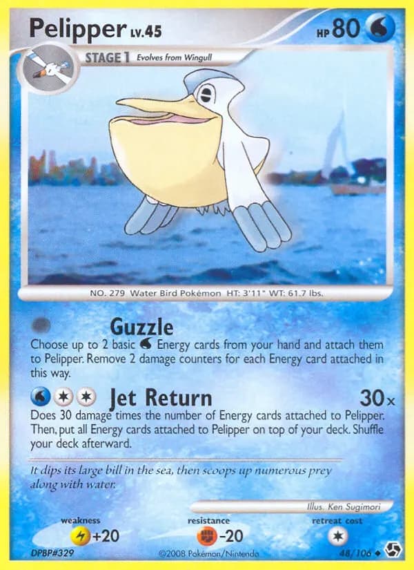 Pelipper — Epische Begegnungen 48 German Pokémon card