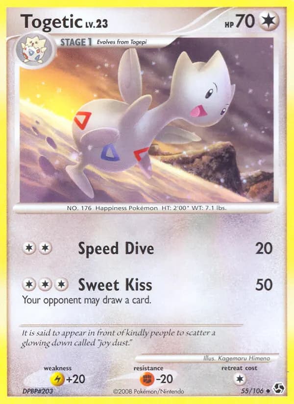 Togetic — Epische Begegnungen 55 German Pokémon card