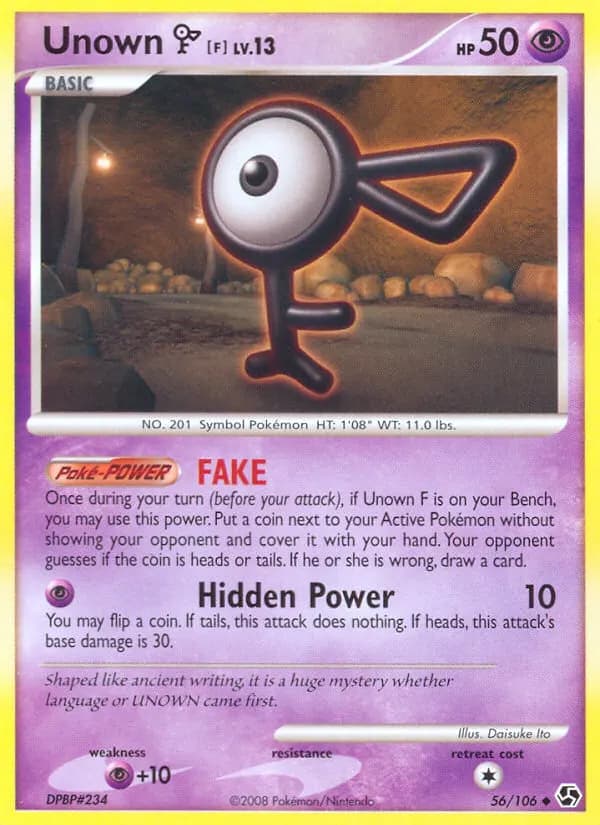 Zarbi F — Duels au Sommets 56 French Pokémon card