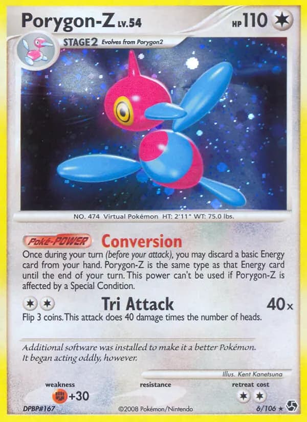 Porygon-Z — Epische Begegnungen 6 German Pokémon card
