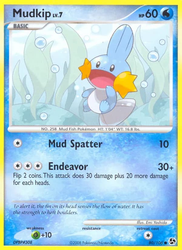 Hydropi — Epische Begegnungen 80 German Pokémon card