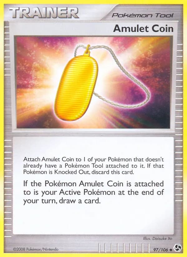 Münzamulett — Epische Begegnungen 97 German Pokémon card