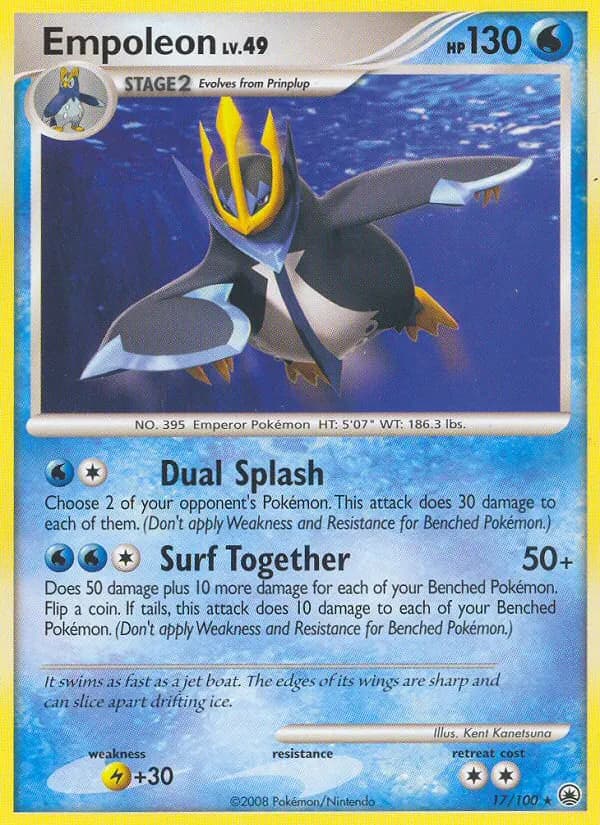 Empoleon — Majestic Dawn 17 Pokémon card