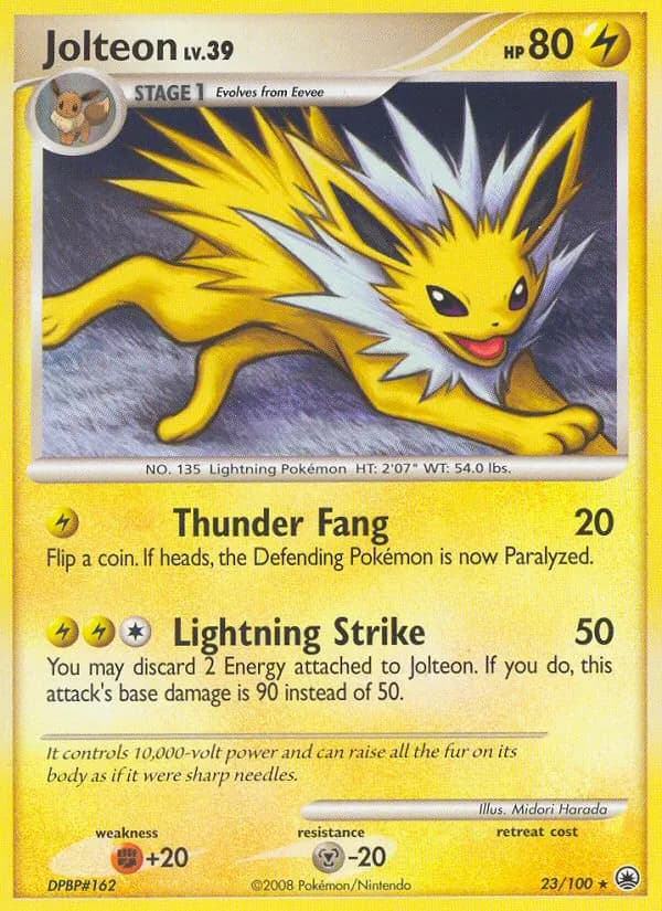 Jolteon — Majestic Dawn 23 Pokémon card