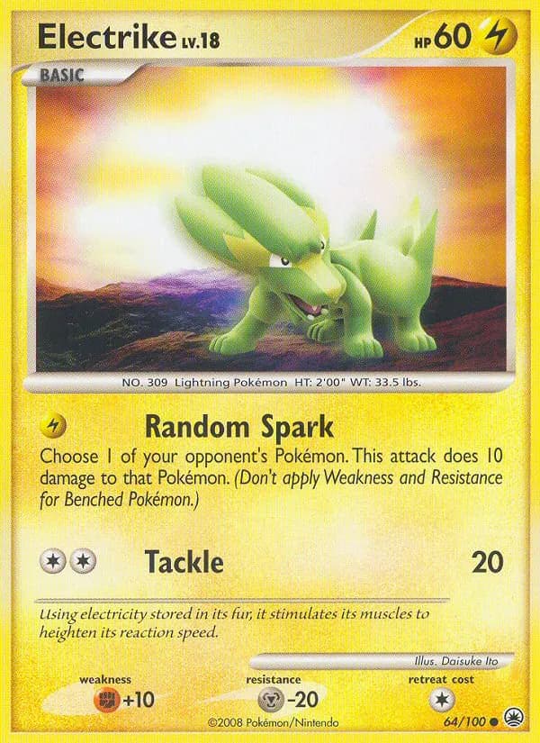 Electrike — Majestic Dawn 64 Pokémon card