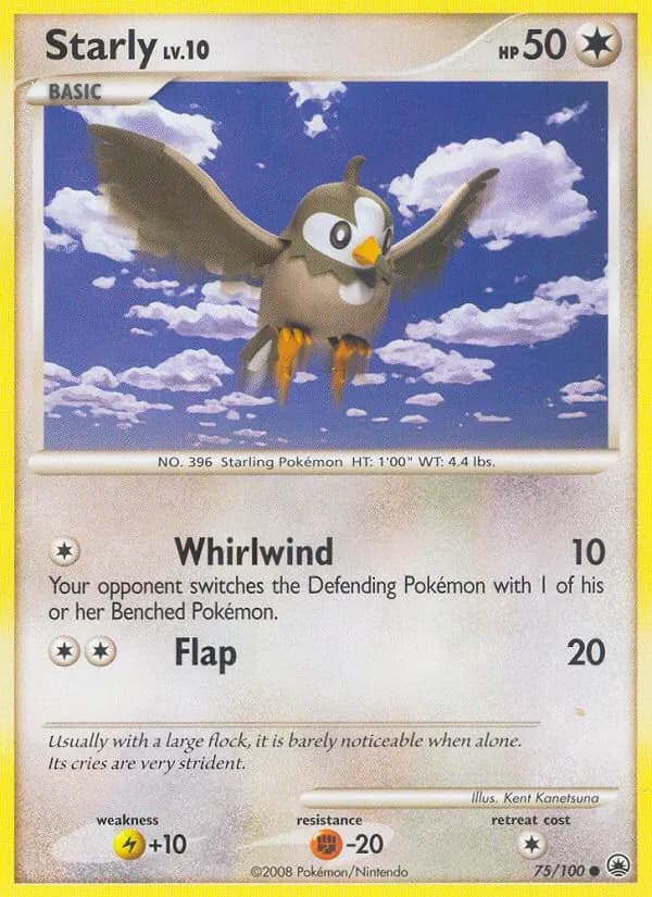 Staralili — Majestätischer Morgen 75 German Pokémon card