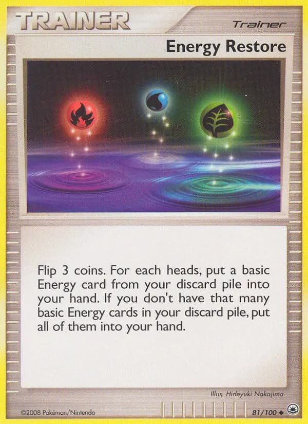 Restauration d'énergie — Aube Majestueuse 81 French Pokémon card