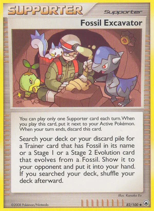 Fossilienbagger — Majestätischer Morgen 82 German Pokémon card