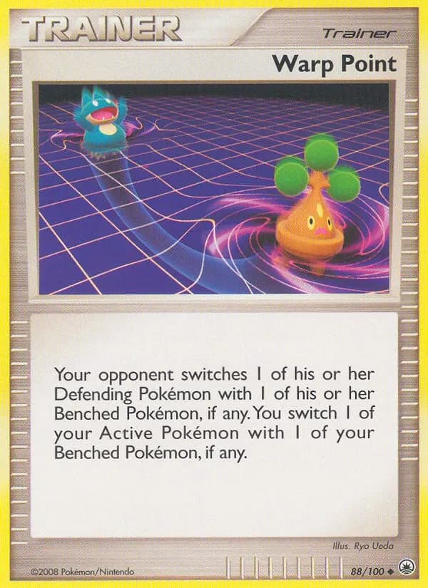Warp Point — Majestic Dawn 88 Pokémon card