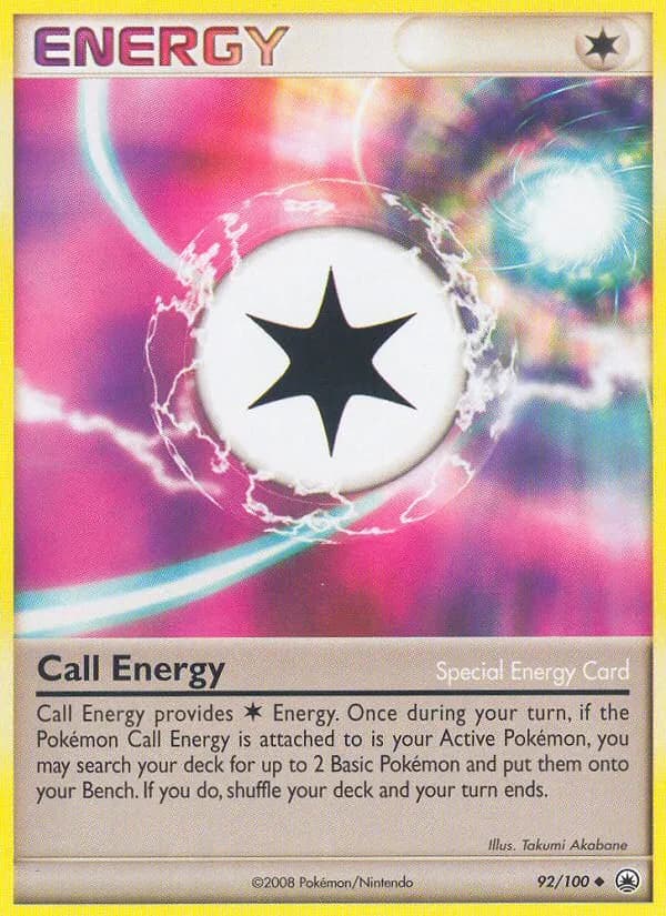 Call Energy — Majestic Dawn 92 Pokémon card