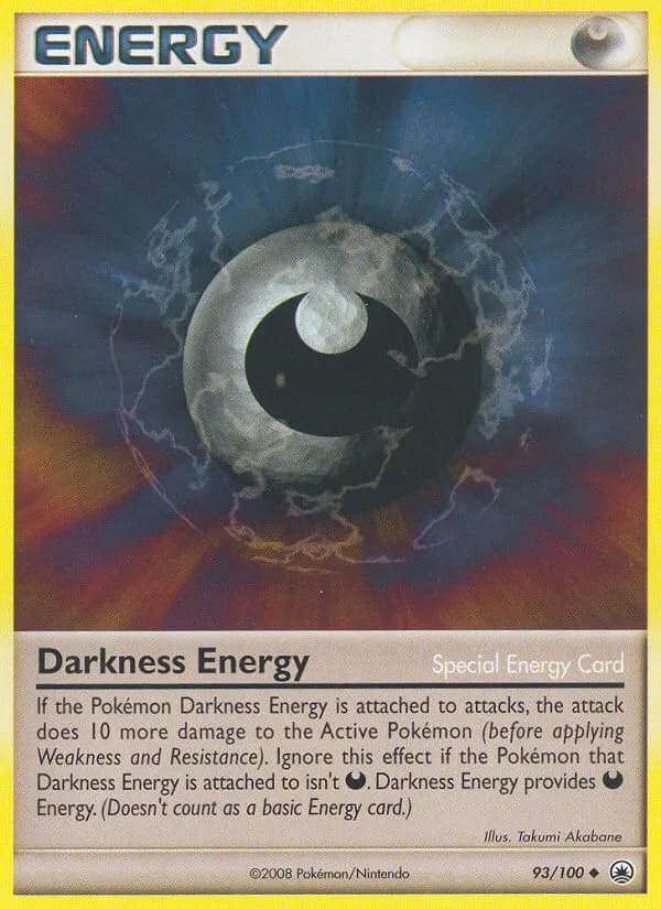 Finsternis-Energie — Majestätischer Morgen 93 German Pokémon card