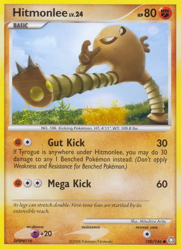 Kicklee — Erwachte Legenden 100 German Pokémon card