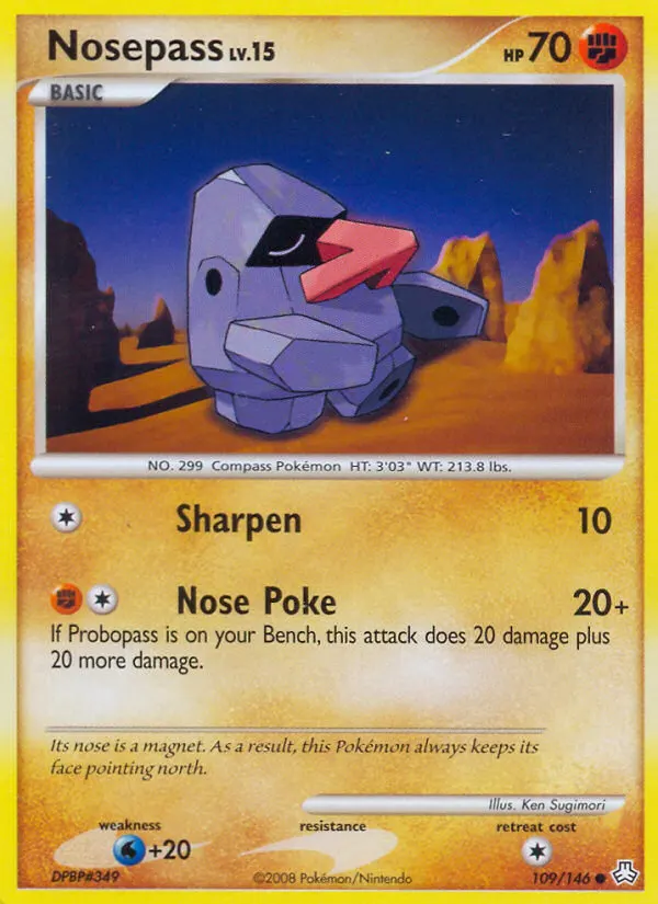Nasgnet — Erwachte Legenden 109 German Pokémon card