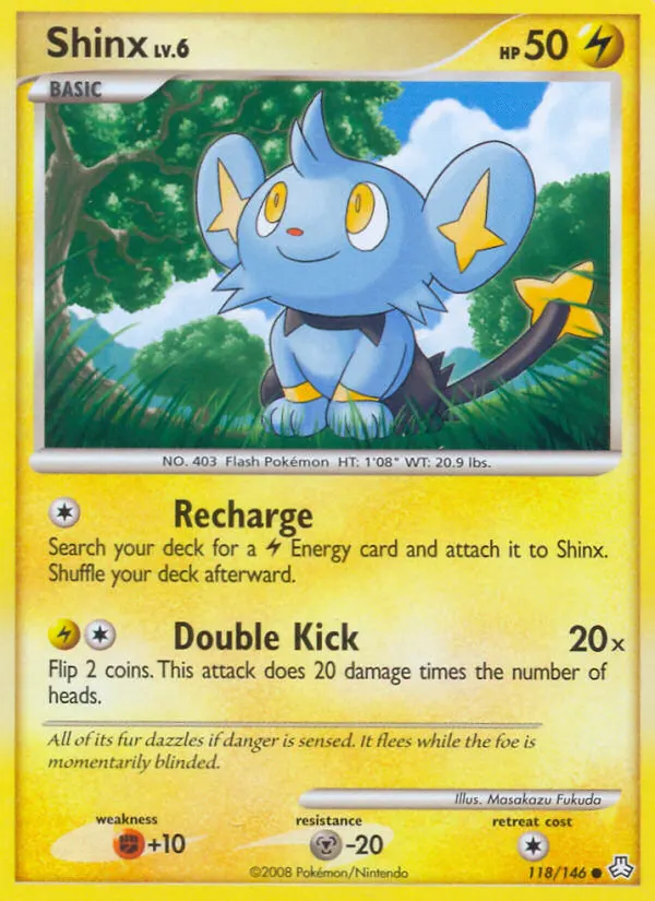 Shinx — Legends Awakened 118 Pokémon card