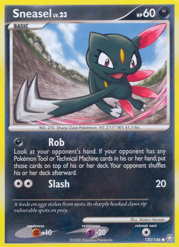 Sniebel — Erwachte Legenden 120 German Pokémon card