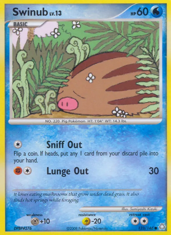 Quiekel — Erwachte Legenden 123 German Pokémon card