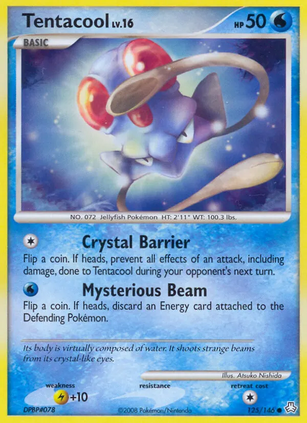 Tentacha — Erwachte Legenden 125 German Pokémon card