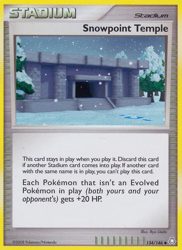 Blizzach-Tempel — Erwachte Legenden 134 German Pokémon card