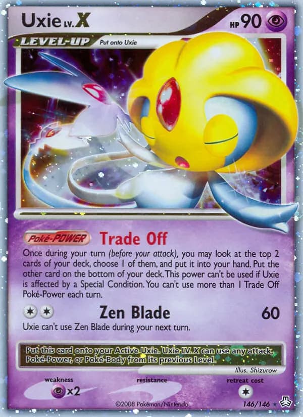 Créhelf — Éveil des Légendes 146 French Pokémon card
